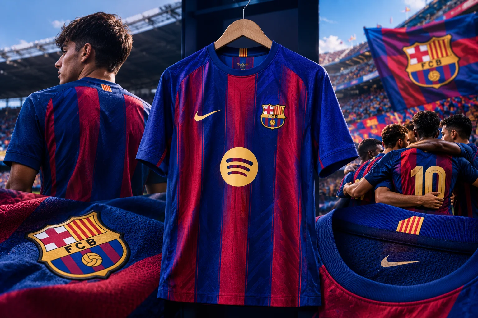 Equipación Barcelona 2026: el azulgrana de esta temporada