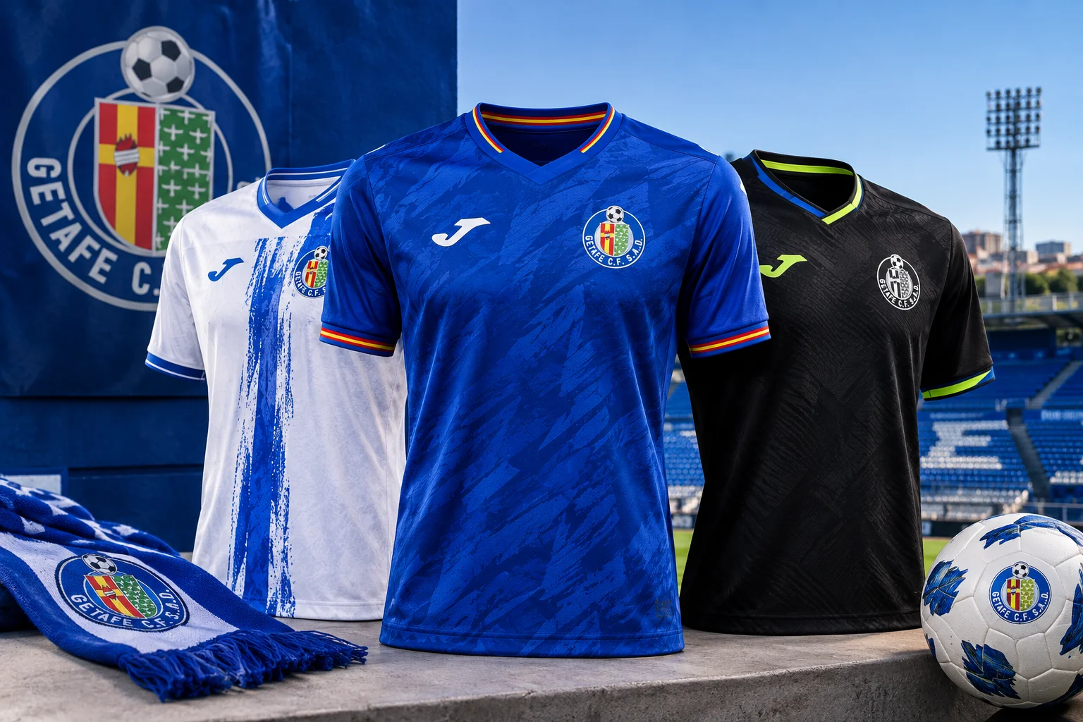 Getafe camisetas 2026/27: todas las equipaciones azulonas